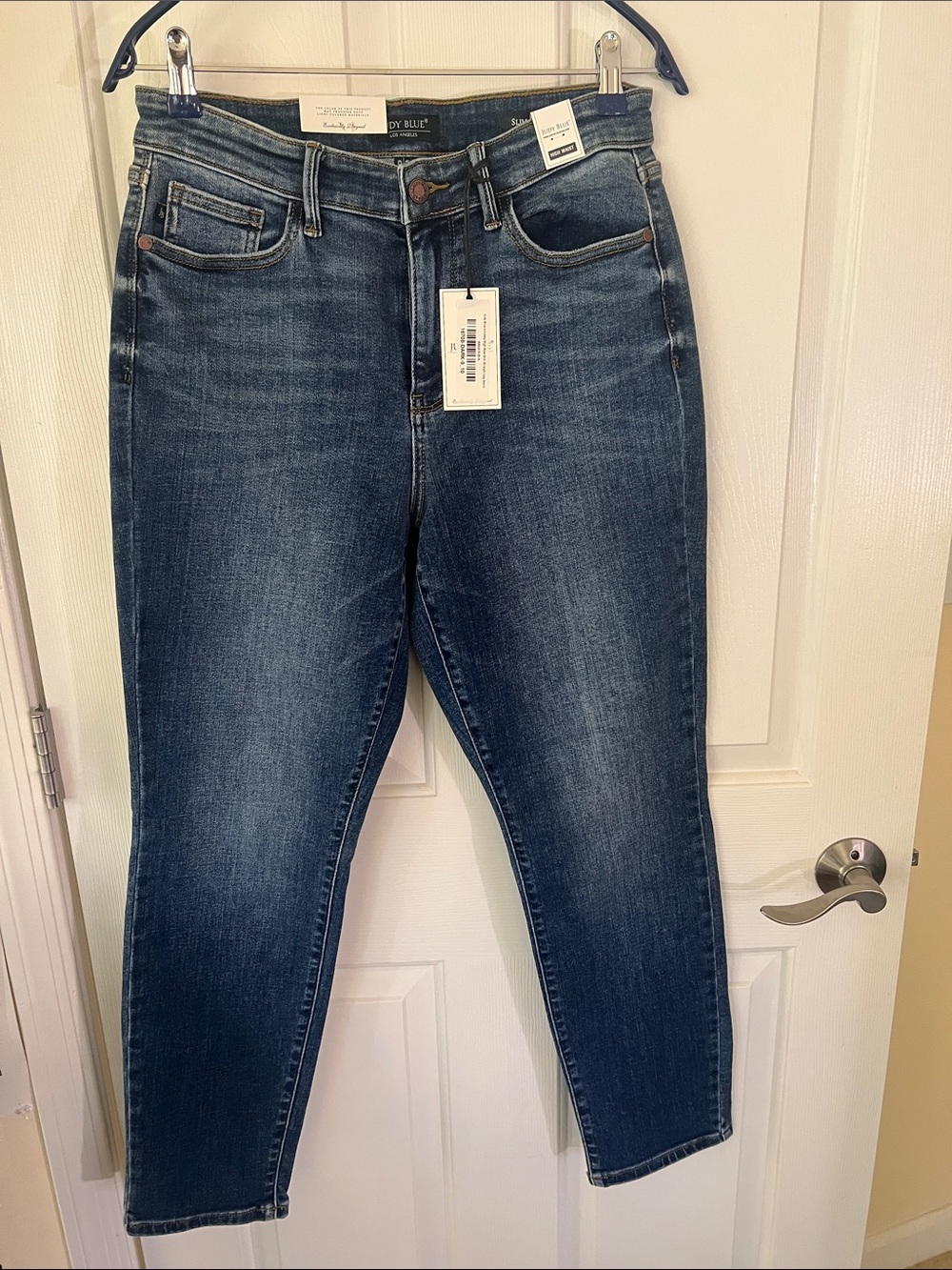 Judy Blue Dark Blue Skinny Stretch Jeans Sz 9/29 inseam 28